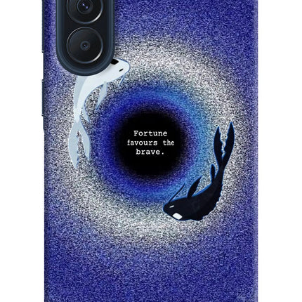 Dark Koi Samsung A57 5G Hard Case Back Cover by Casekaro