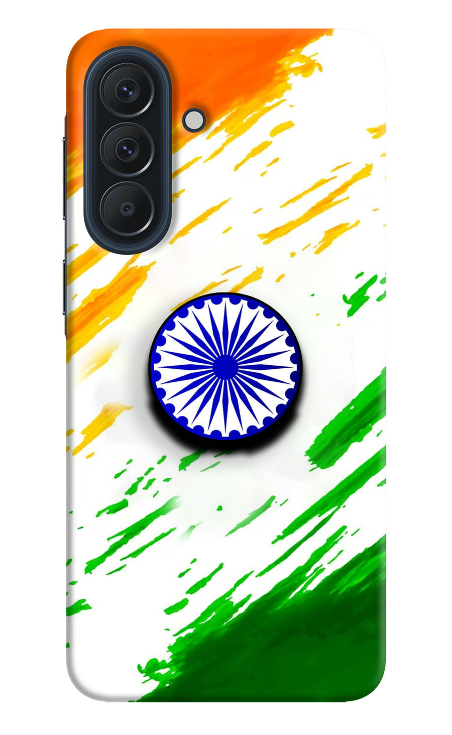 Indian Flag Ashoka Chakra Samsung A57 5G Pop Case, Hard case