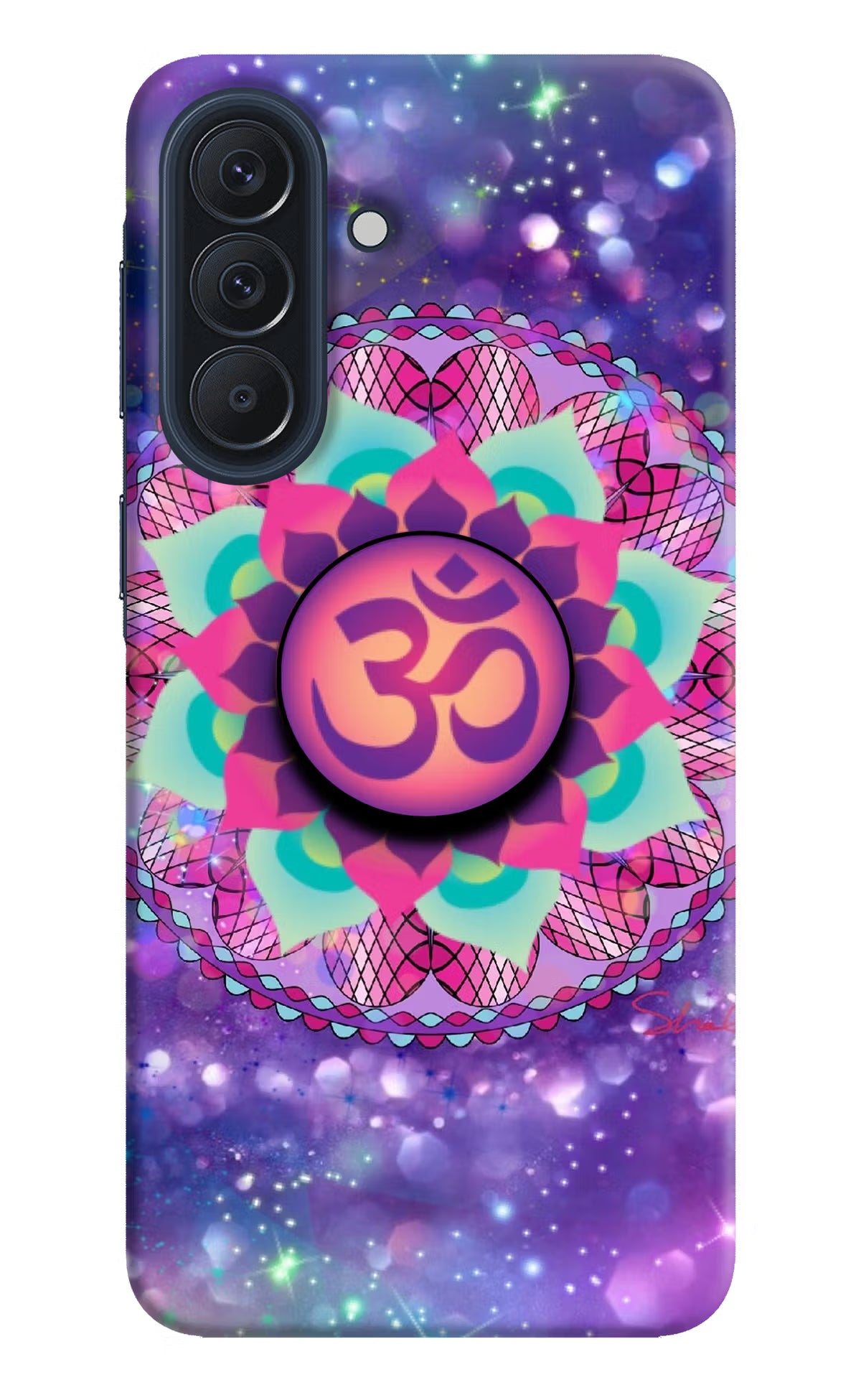 Om Purple Samsung A57 5G Pop Case