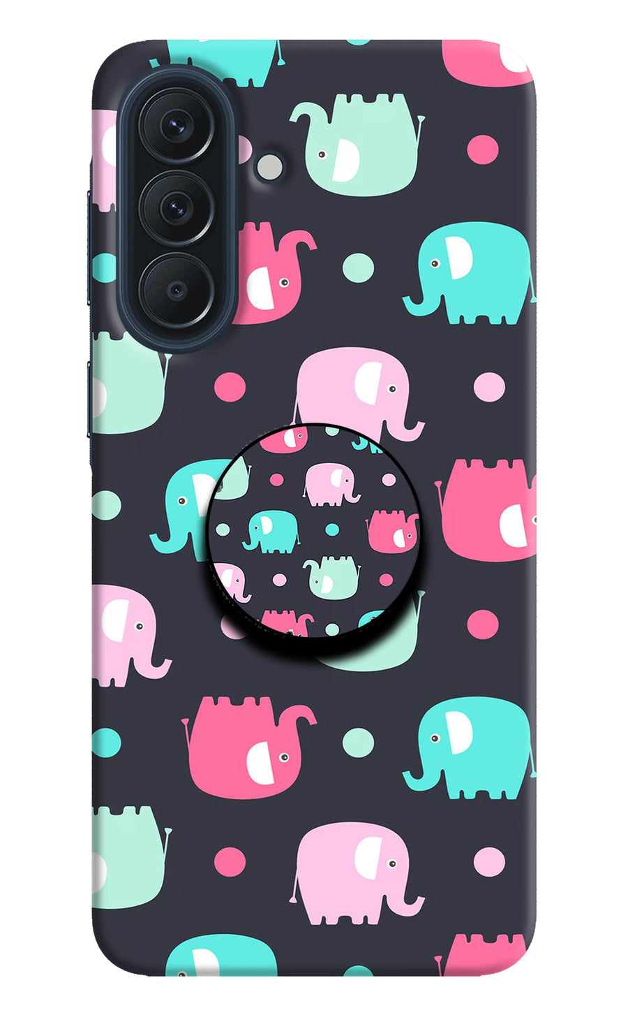 Baby Elephants Samsung A57 5G Pop Case, Hard case