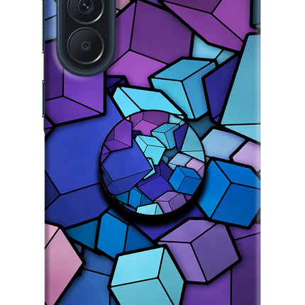 Cubic Abstract Samsung A57 5G Pop Case by Casekaro