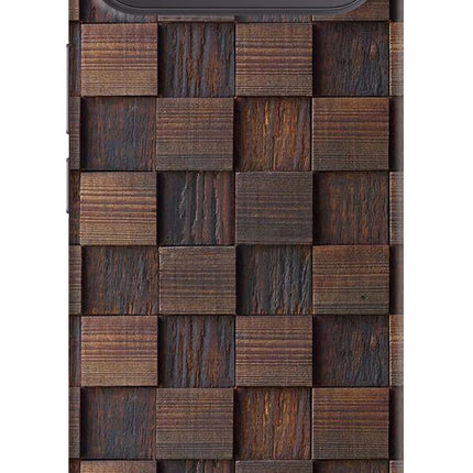 Wooden Cube Design Vivo X300 FE 5G Hard Case Back Cover by Casekaro