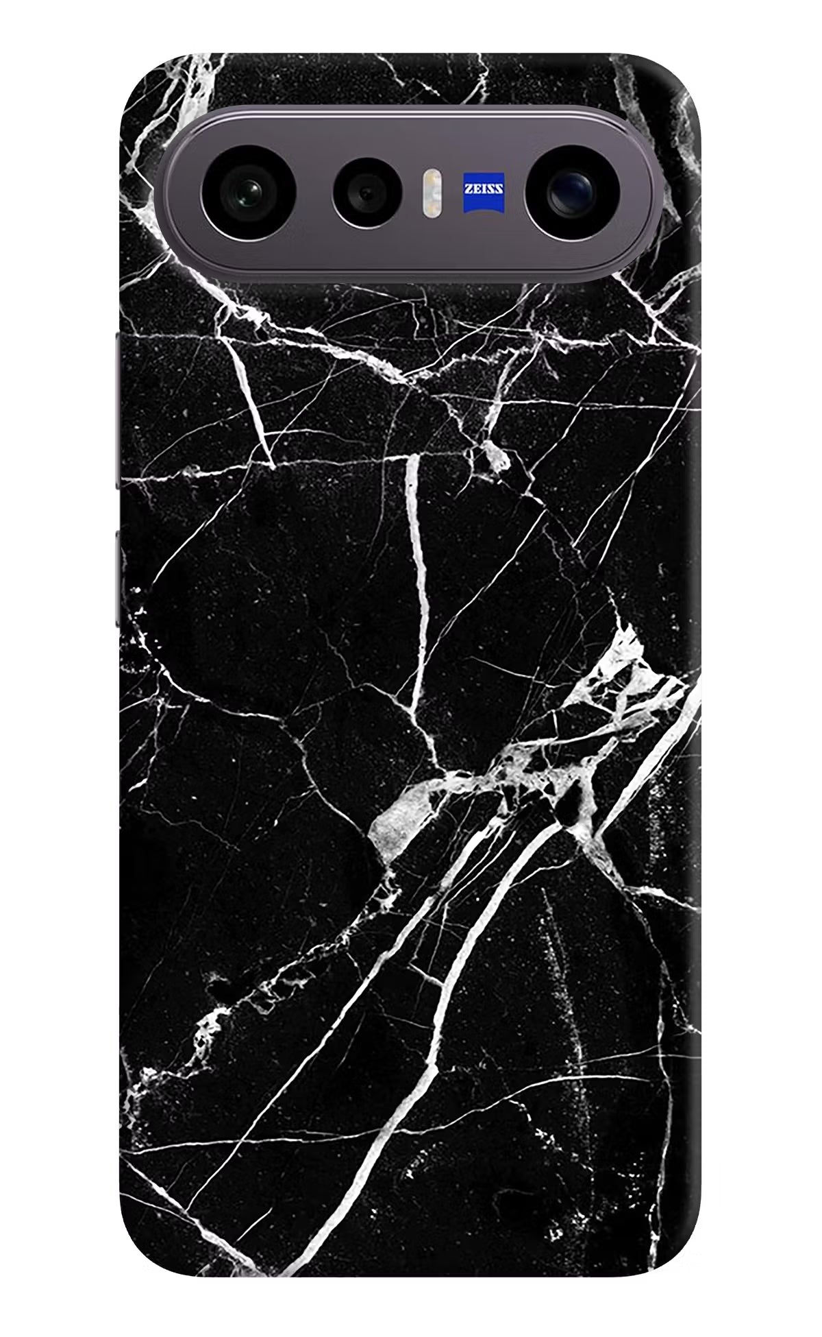 Black Marble Pattern Vivo X300 FE 5G Back Cover