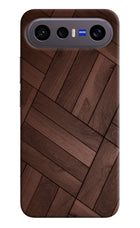 Wooden Texture Design Vivo X300 FE 5G Hard Case Back Cover by Casekaro