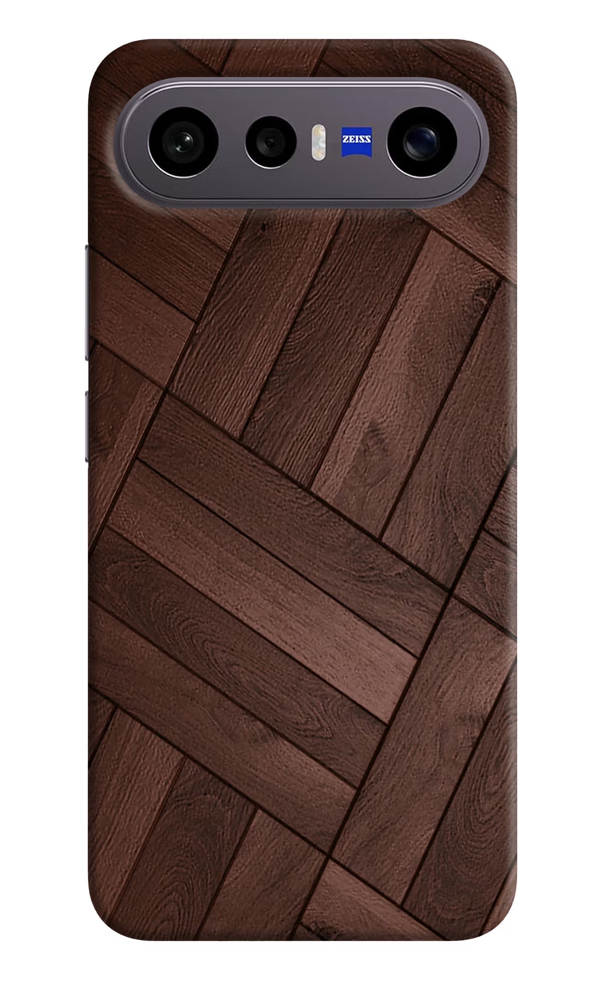 Wooden Texture Design Vivo X300 FE 5G Back Cover