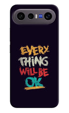 Everything Will Be Ok Vivo X300 FE 5G Hard Case Back Cover by Casekaro