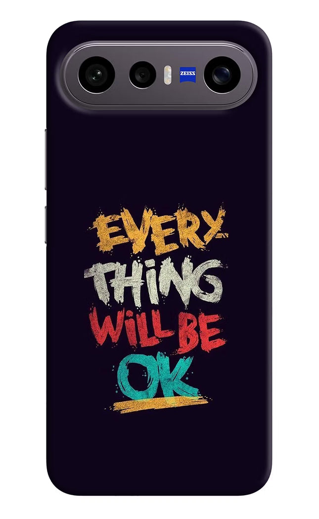 Everything Will Be Ok Vivo X300 FE 5G Hard Case Back Cover by Casekaro