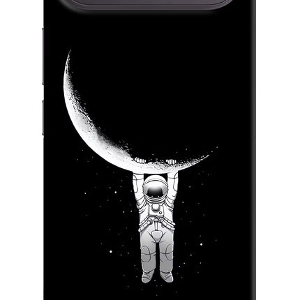 Moon Space Vivo X300 FE 5G Hard Case Back Cover by Casekaro