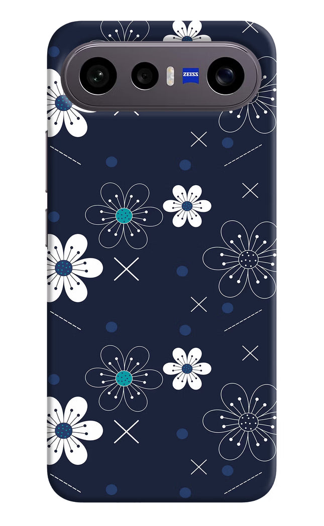 Flowers Vivo X300 FE 5G Hard Case Back Cover by Casekaro