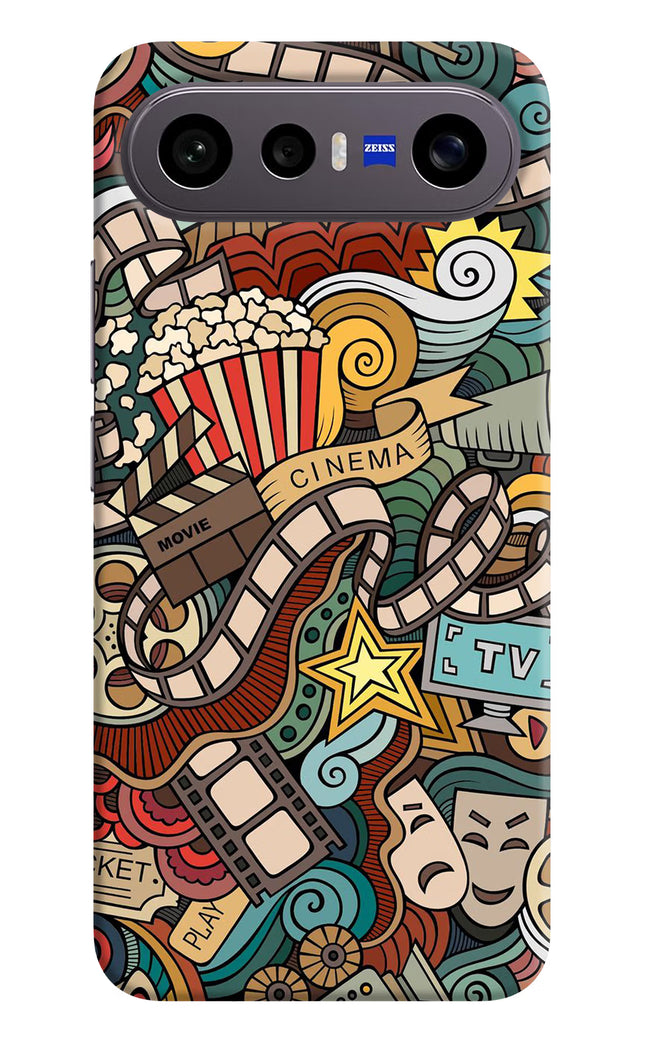 Cinema Abstract Vivo X300 FE 5G Hard Case Back Cover by Casekaro