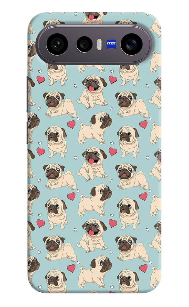 Pug Dog Vivo X300 FE 5G Hard Case Back Cover by Casekaro