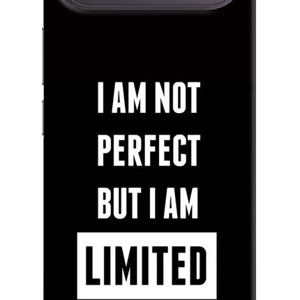I Am Not Perfect But I Am Limited Edition Vivo X300 FE 5G Hard Case Back Cover by Casekaro