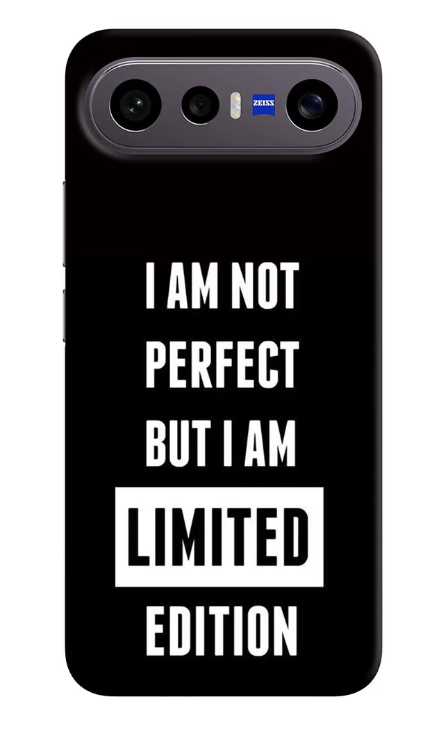 I Am Not Perfect But I Am Limited Edition Vivo X300 FE 5G Hard Case Back Cover by Casekaro