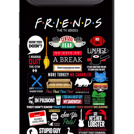 FRIENDS Vivo X300 FE 5G Hard Case Back Cover by Casekaro
