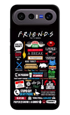 FRIENDS Vivo X300 FE 5G Hard Case Back Cover by Casekaro