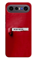 Do Shit You Love Vivo X300 FE 5G Hard Case Back Cover by Casekaro