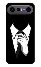 Black Tie Vivo X300 FE 5G Hard Case Back Cover by Casekaro