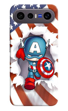 Captain America Vivo X300 FE 5G Hard Case Back Cover by Casekaro