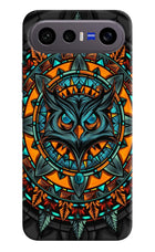 Angry Owl Art Vivo X300 FE 5G Hard Case Back Cover by Casekaro