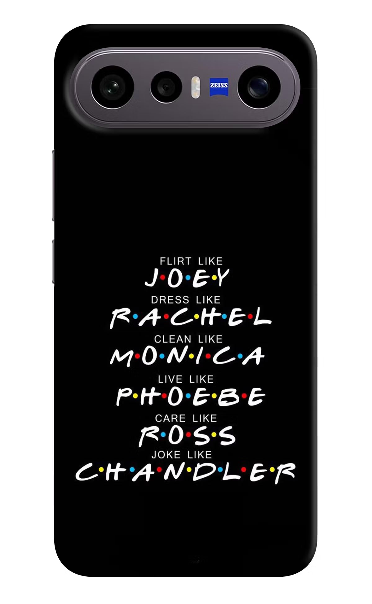 FRIENDS Character Vivo X300 FE 5G Back Cover