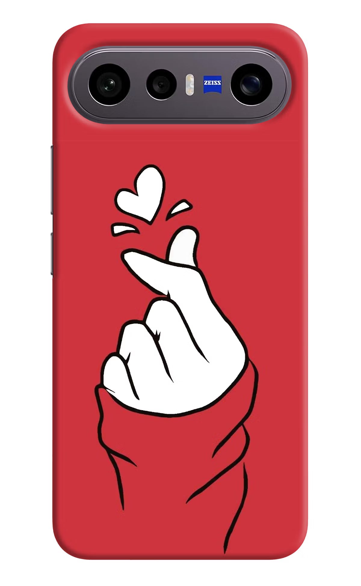 Korean Love Sign Vivo X300 FE 5G Back Cover