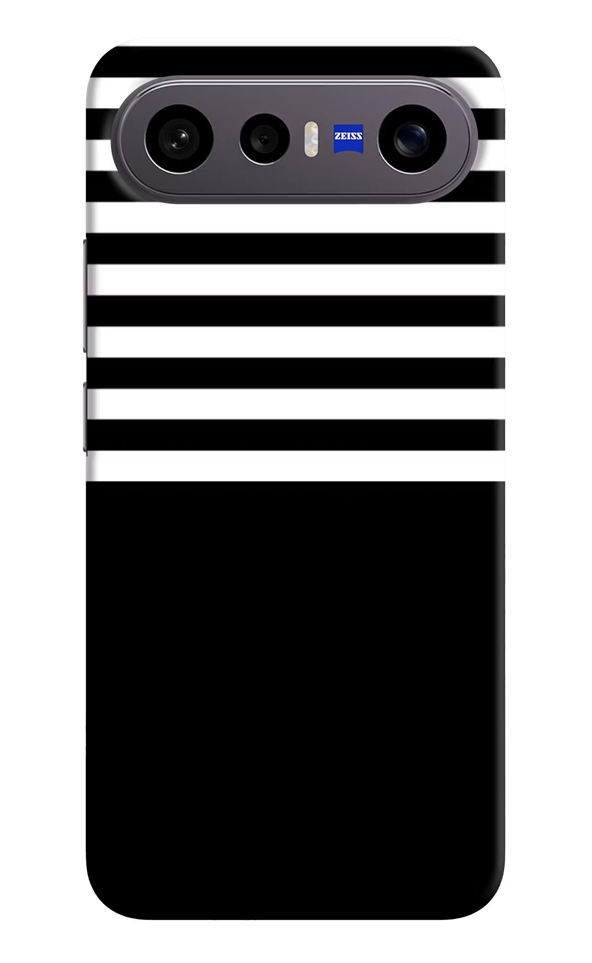 Black and White Print Vivo X300 FE 5G Back Cover