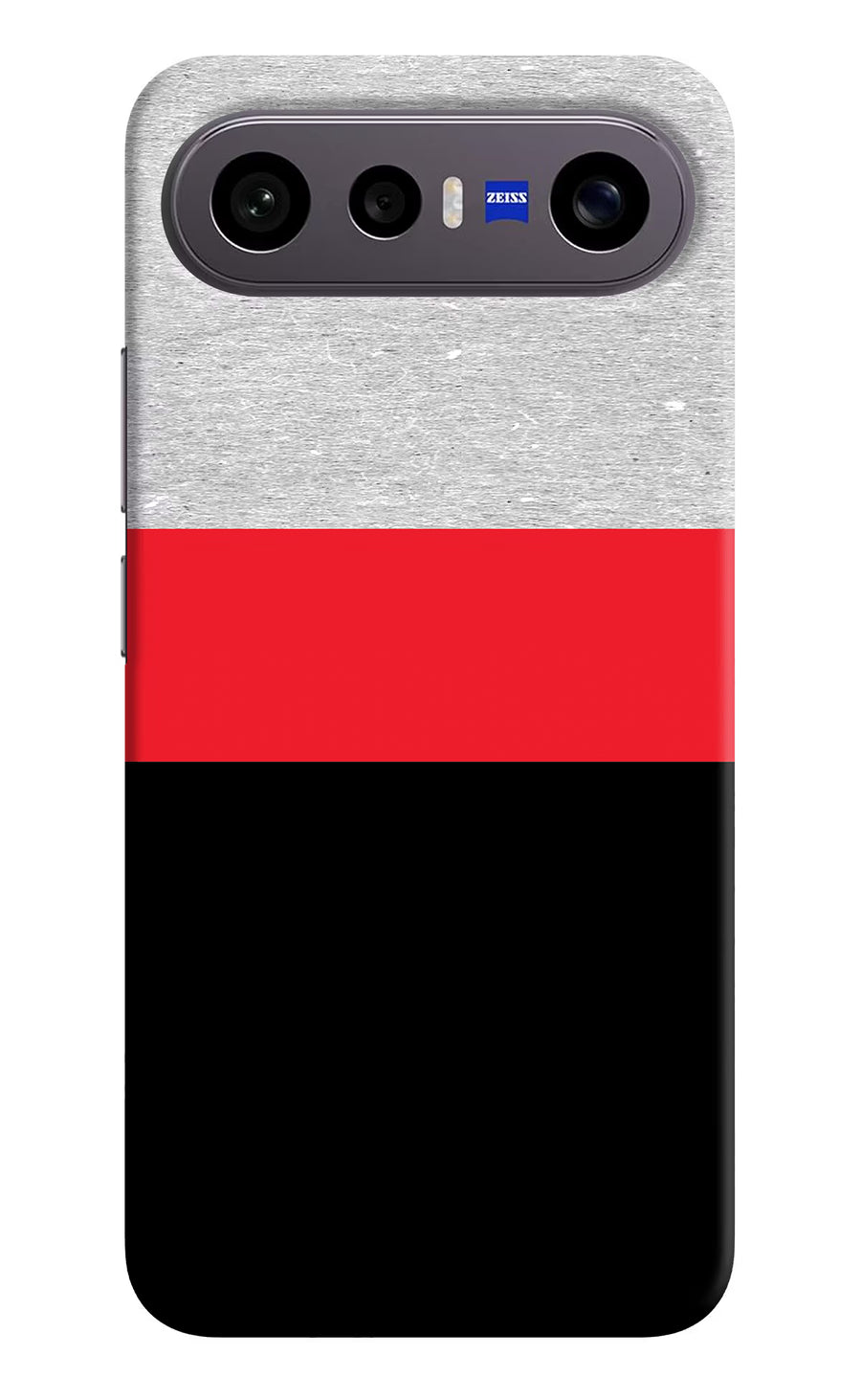 Tri Color Pattern Vivo X300 FE 5G Back Cover, Hard case