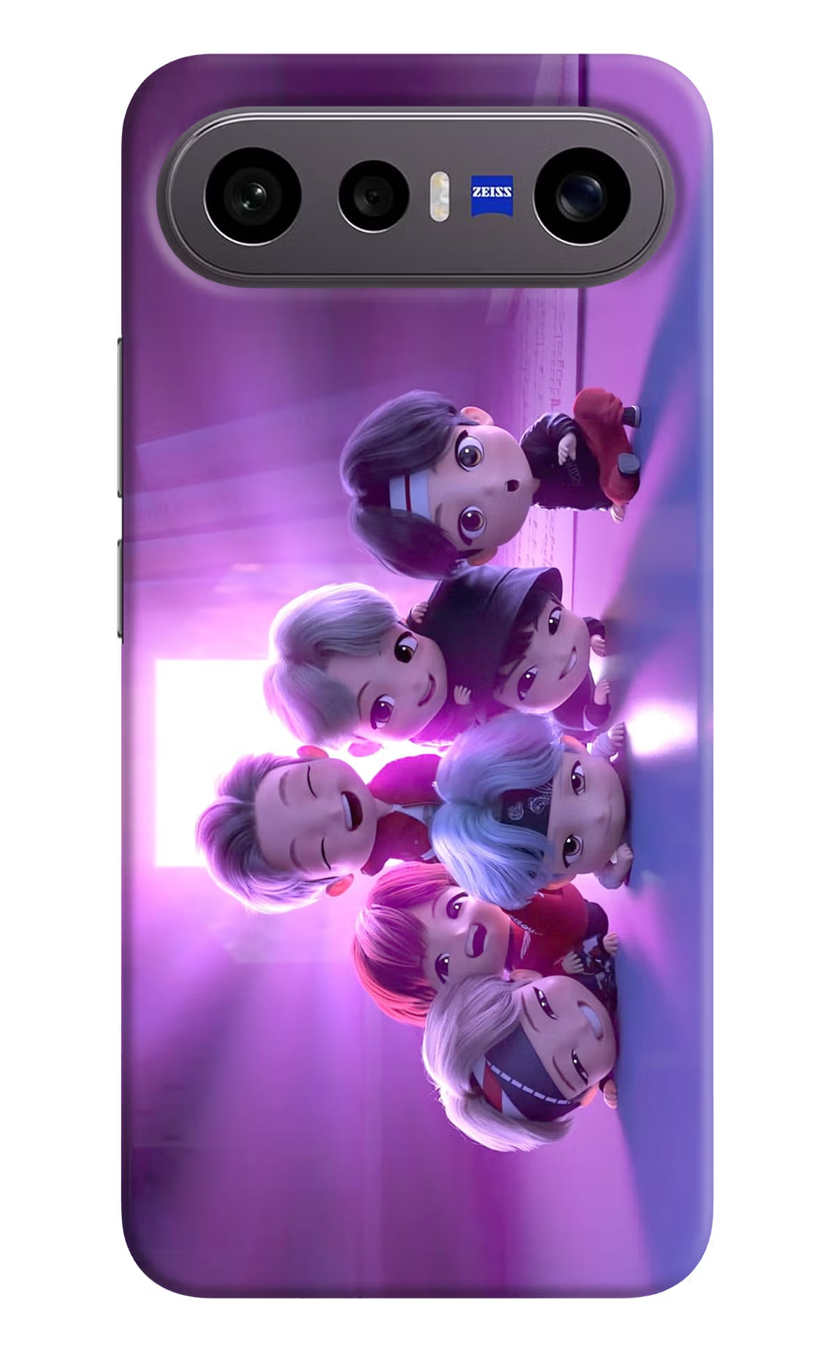 BTS Chibi Vivo X300 FE 5G Back Cover