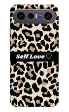 Leopard Print Self Love Vivo X300 FE 5G Hard Case Back Cover by Casekaro