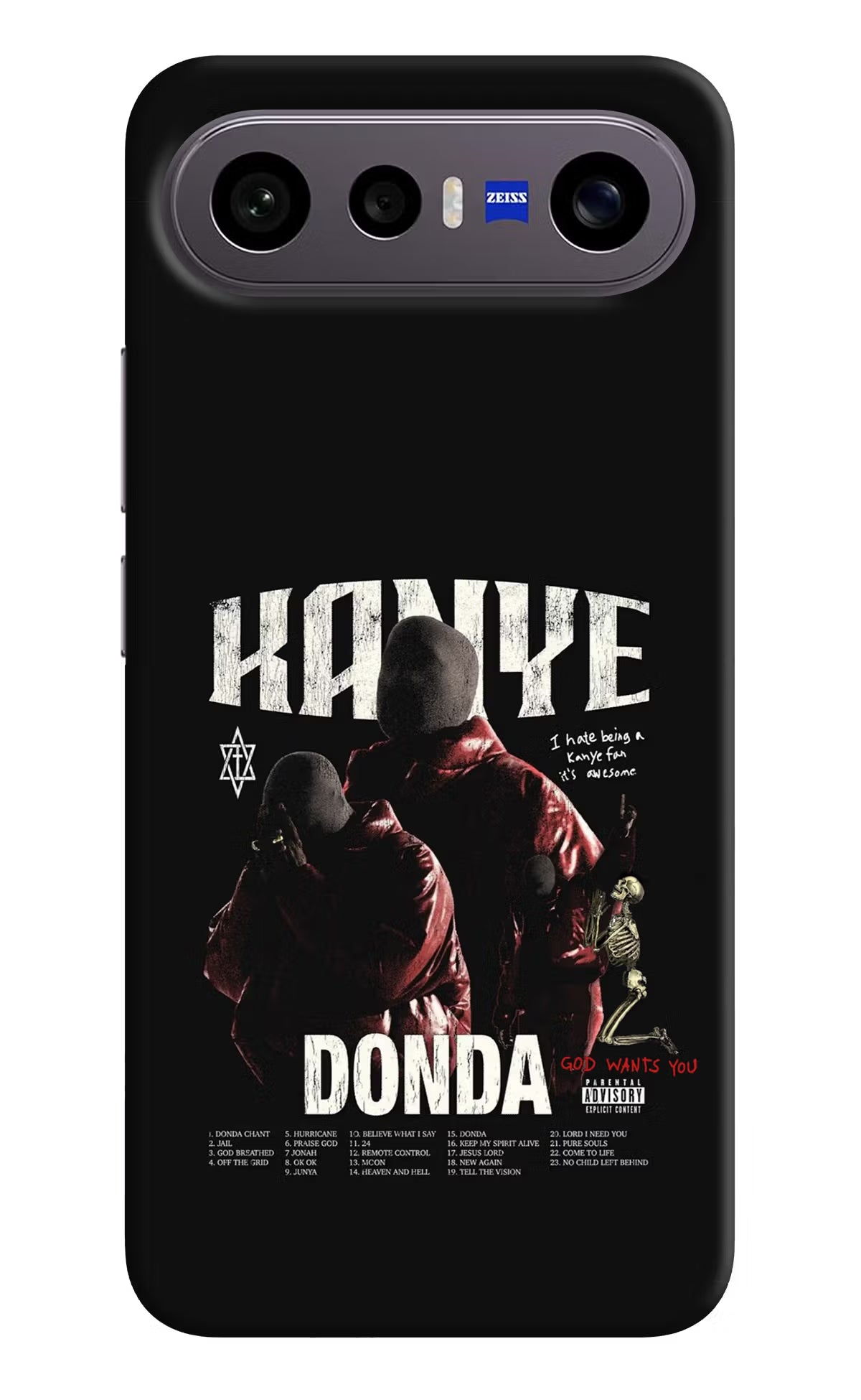 Donda Kanye West Vivo X300 FE 5G Back Cover