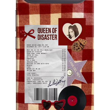 Queen of Disaster Vivo X300 FE 5G Hard Case Back Cover by Casekaro
