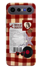 Queen of Disaster Vivo X300 FE 5G Hard Case Back Cover by Casekaro