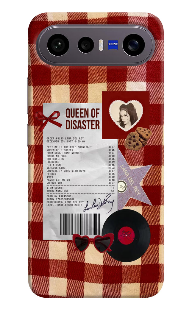 Queen of Disaster Vivo X300 FE 5G Hard Case Back Cover by Casekaro
