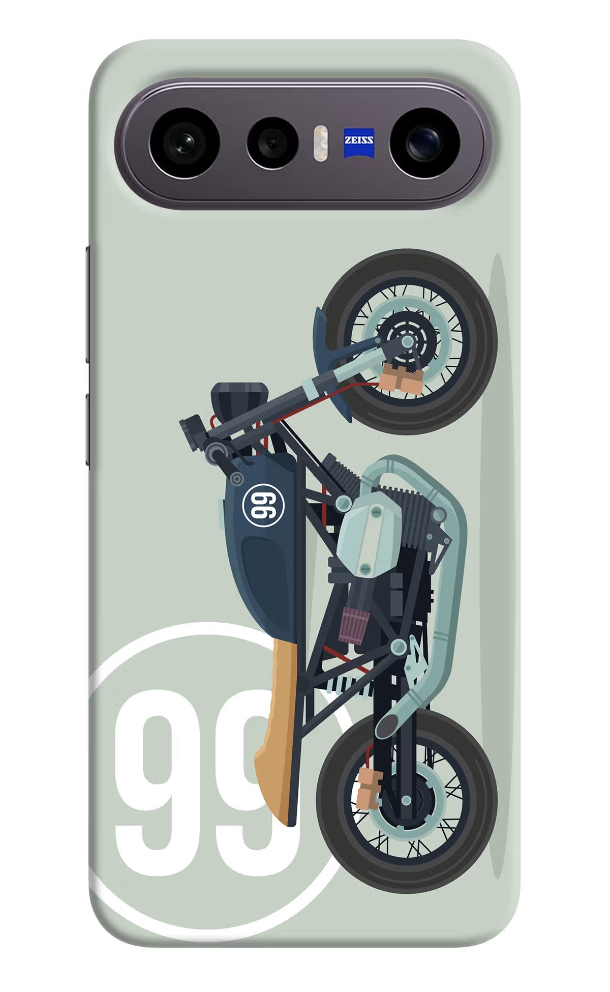 Classic Cafe Racer 99 Vivo X300 FE 5G Back Cover