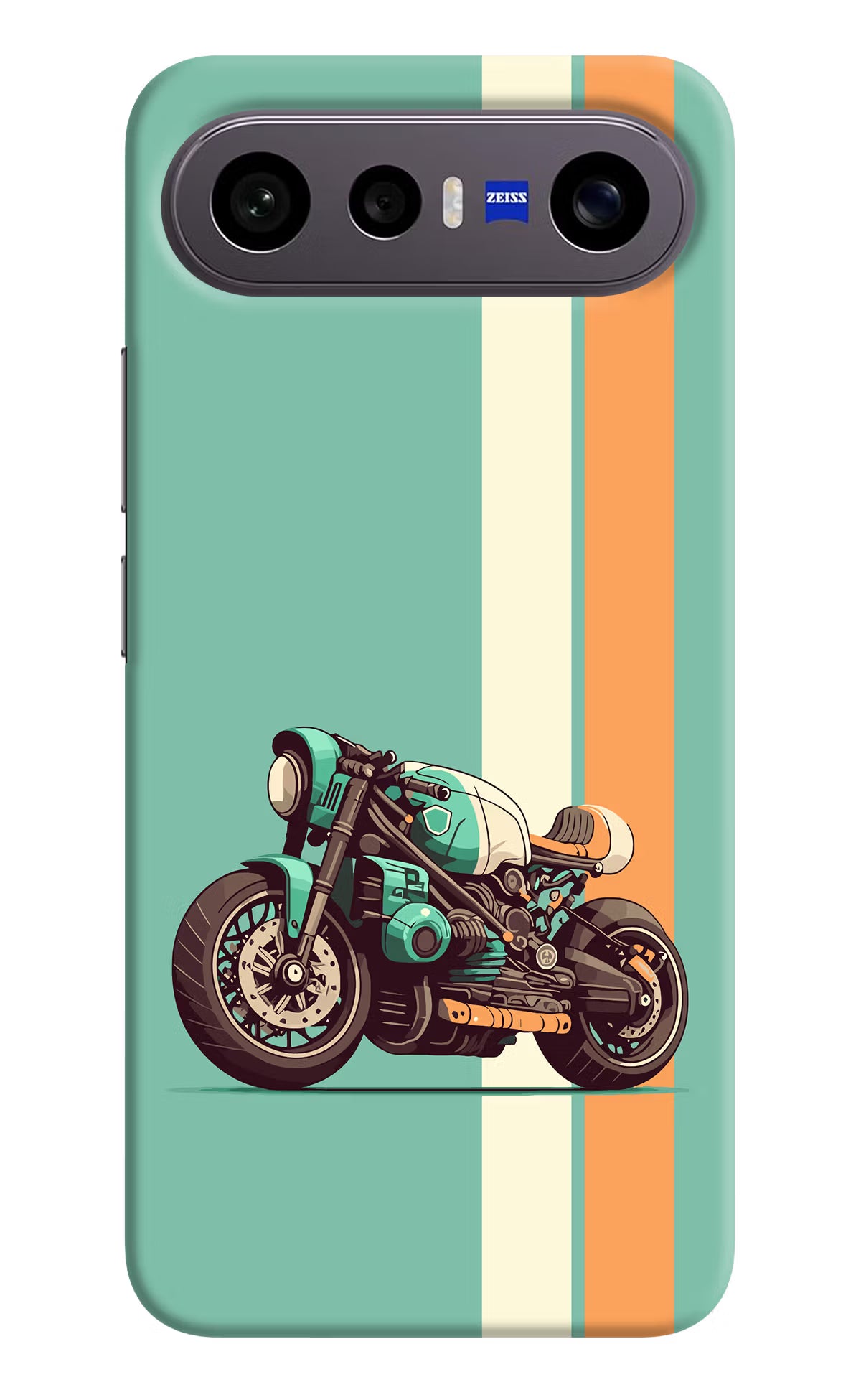 Striped Moto Drift Vivo X300 FE 5G Back Cover