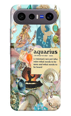 Aquarius Zodiac Vivo X300 FE 5G Hard Case Back Cover by Casekaro