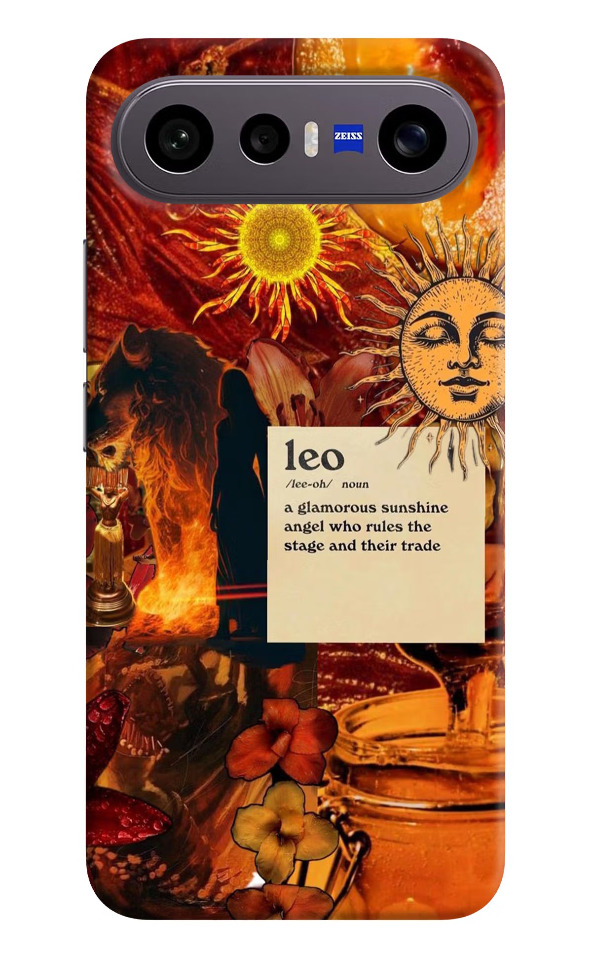 Leo Zodiac Vivo X300 FE 5G Back Cover