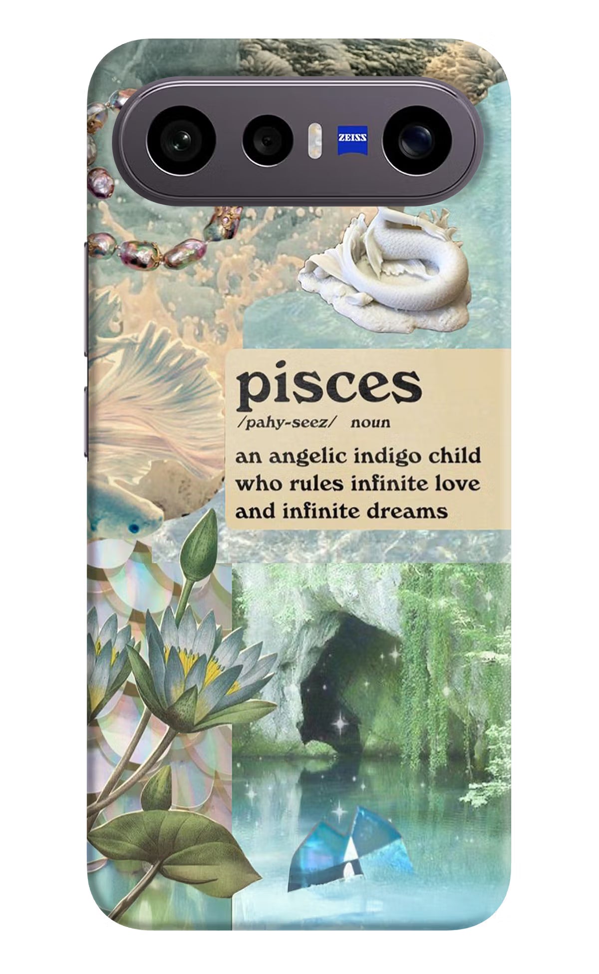 Pisces Zodiac Vivo X300 FE 5G Back Cover