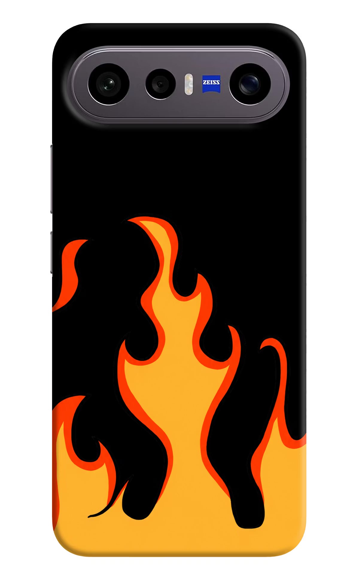 Fired Up – Black Vivo X300 FE 5G Back Cover