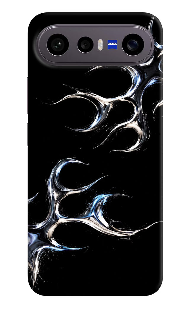 Chrome Tribal Vivo X300 FE 5G Hard Case Back Cover by Casekaro