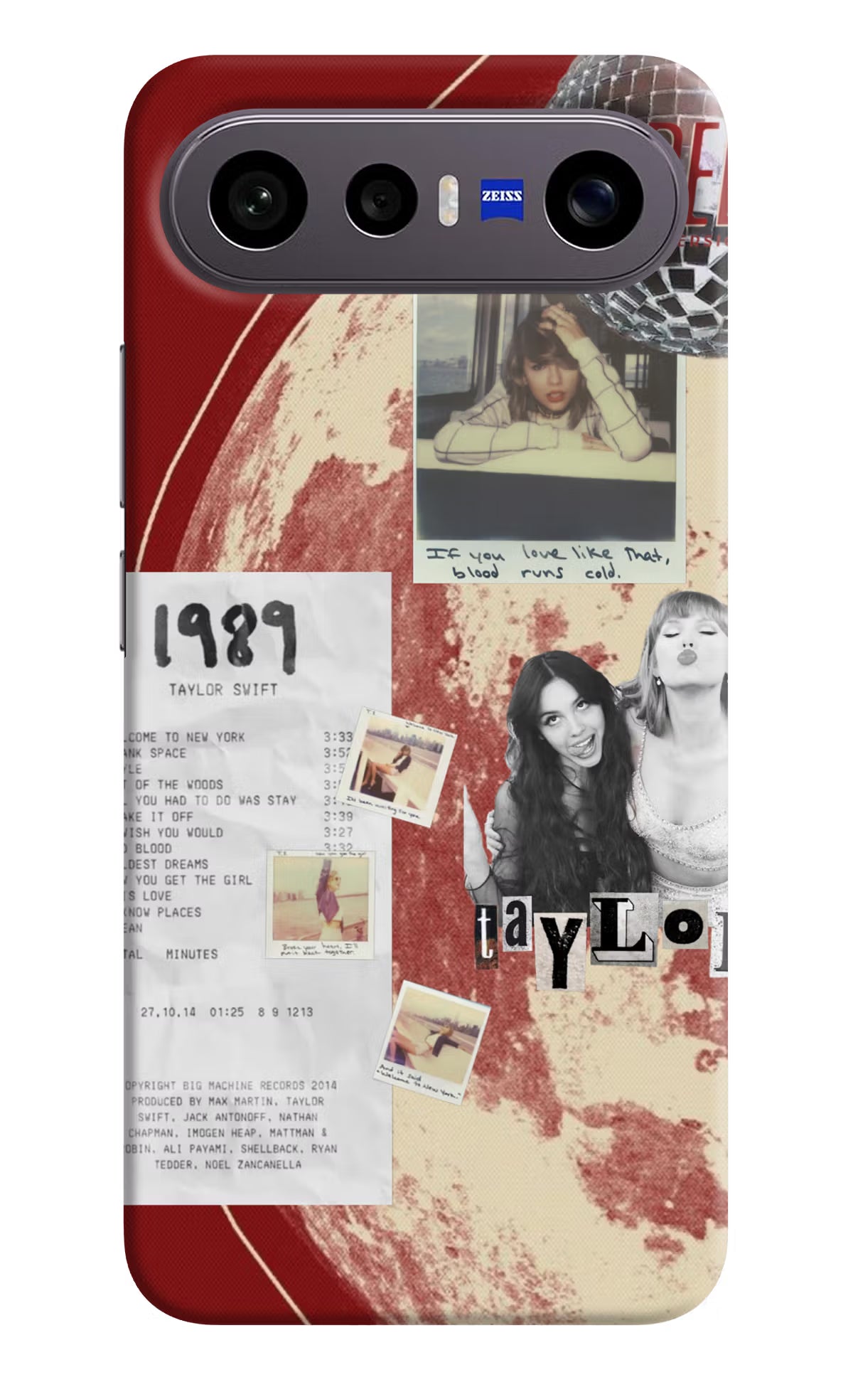 Taylor Swift Vivo X300 FE 5G Back Cover