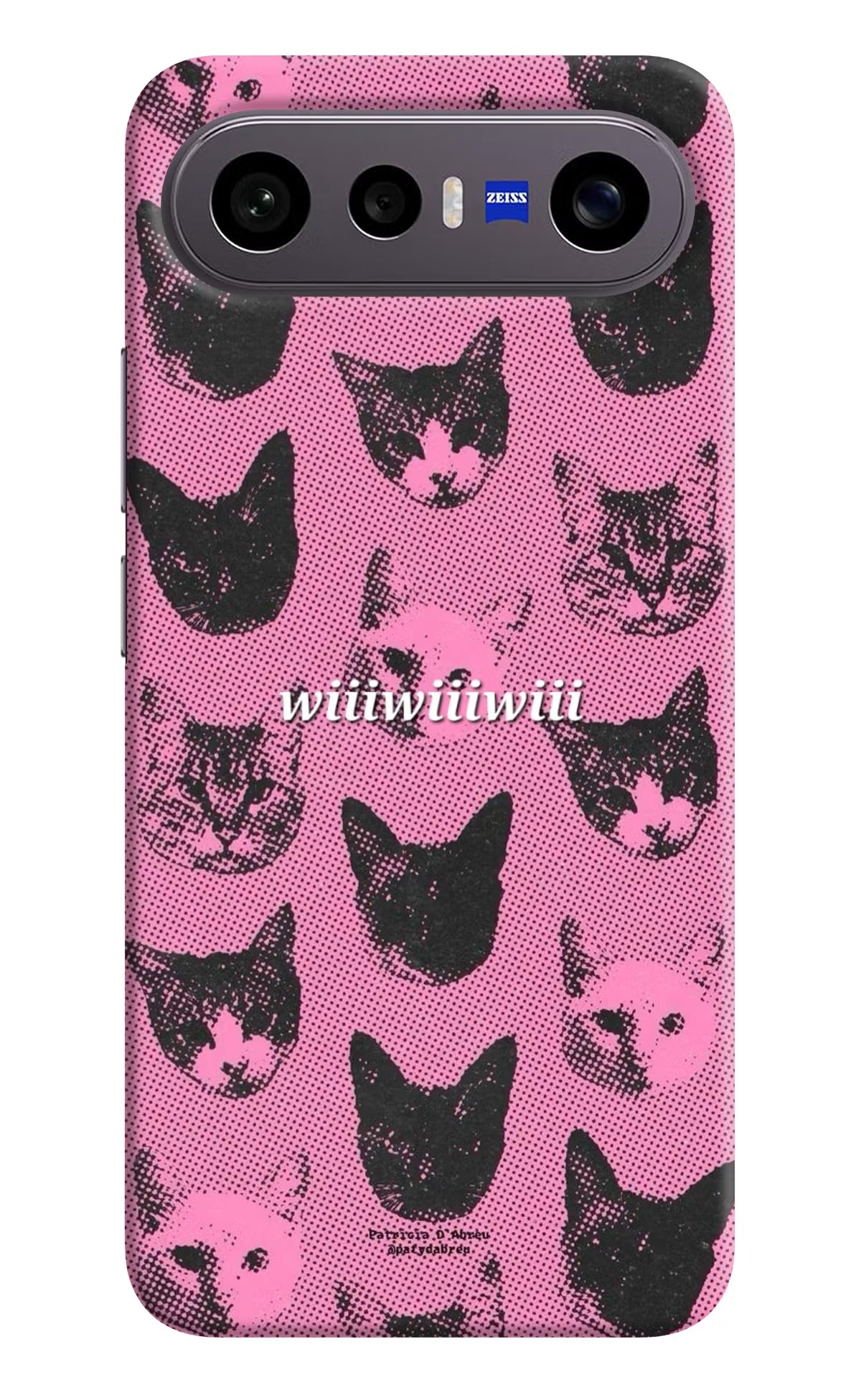 Pink Cats Vivo X300 FE 5G Back Cover