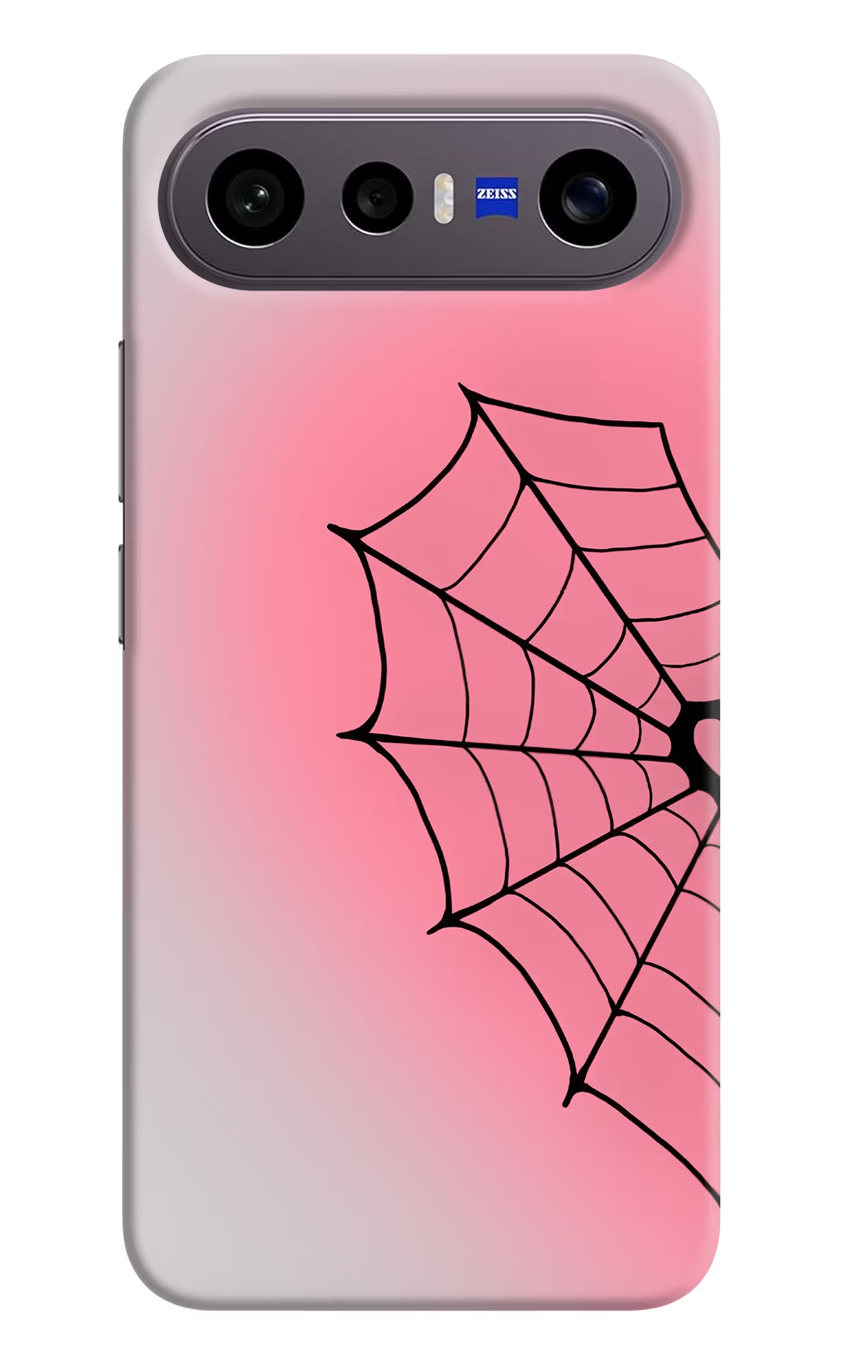 Pink Web Vivo X300 FE 5G Back Cover