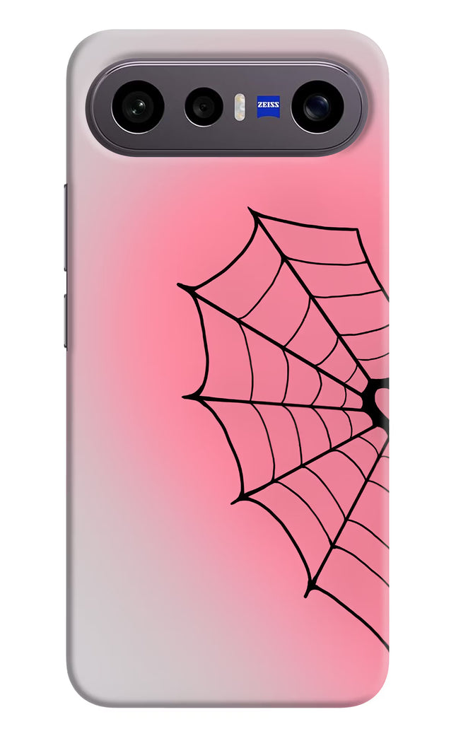Pink Web Vivo X300 FE 5G Hard Case Back Cover by Casekaro