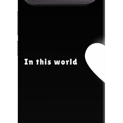 This World Vivo X300 FE 5G Hard Case Back Cover by Casekaro