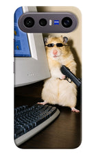 Hacker Hamster Vivo X300 FE 5G Hard Case Back Cover by Casekaro