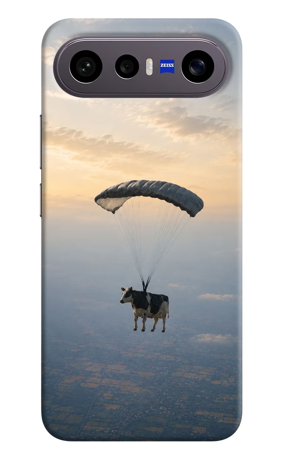 Skydiving Cow Vivo X300 FE 5G Back Cover