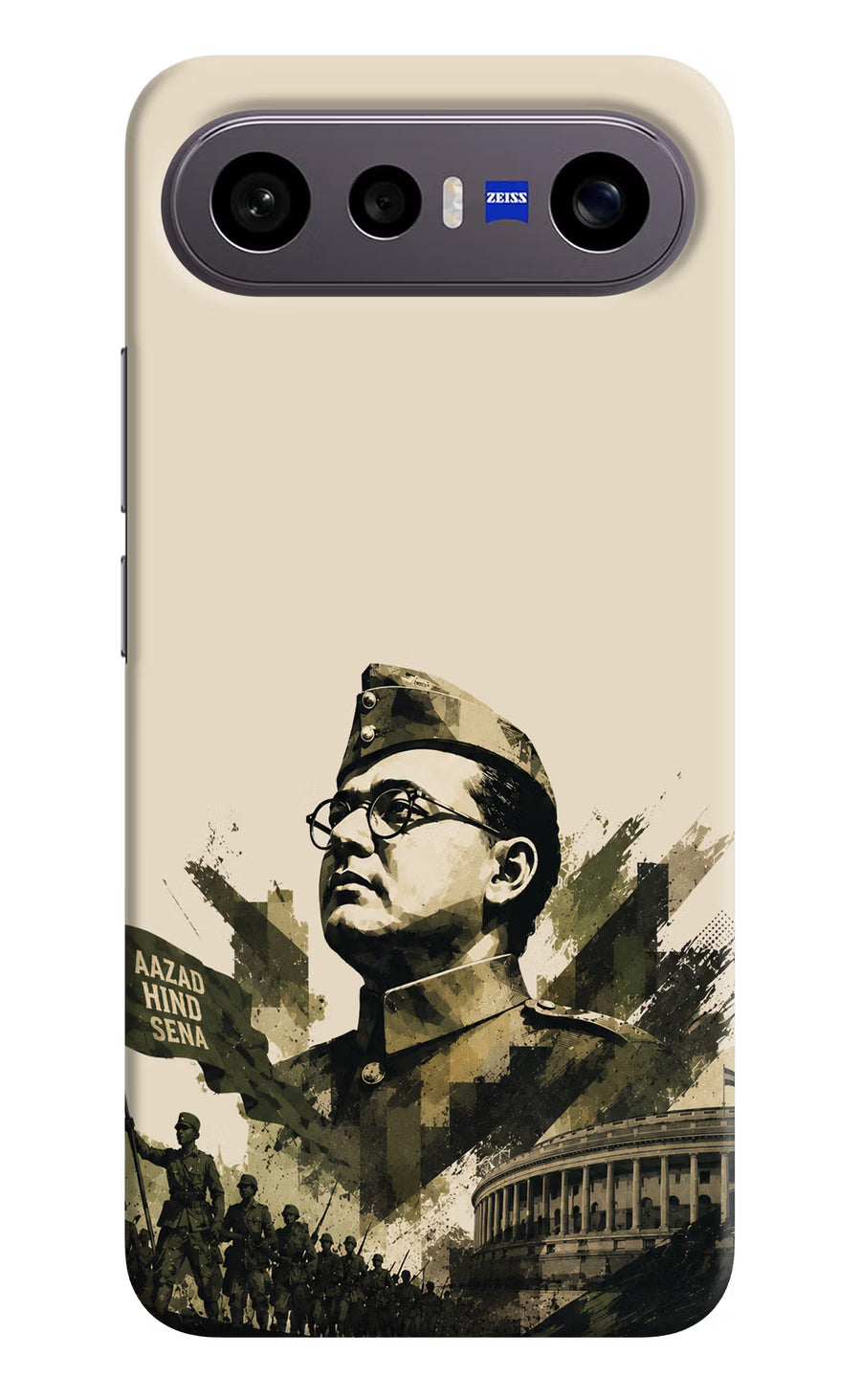 Netaji Rising Vivo X300 FE 5G Back Cover, Hard case