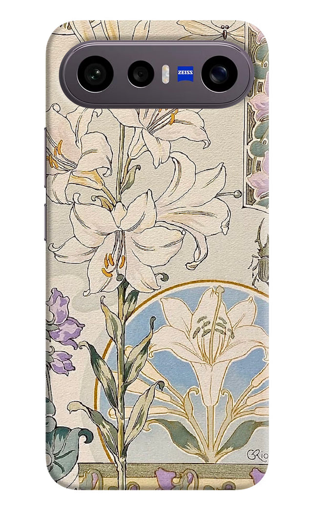 White Lily Vivo X300 FE 5G Hard Case Back Cover by Casekaro
