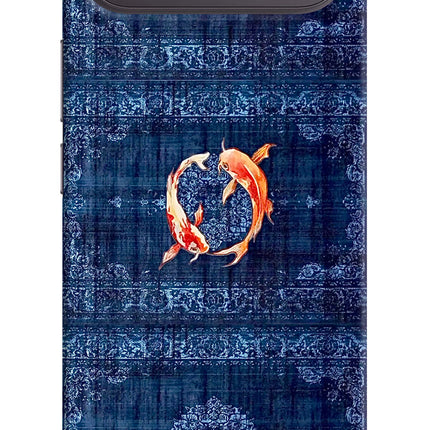 Koi Blue Vivo X300 FE 5G Hard Case Back Cover by Casekaro